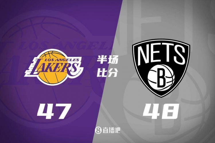 半场战报：湖人落后篮网1分 古德温&文森特合砍27分 东契奇9+9+6